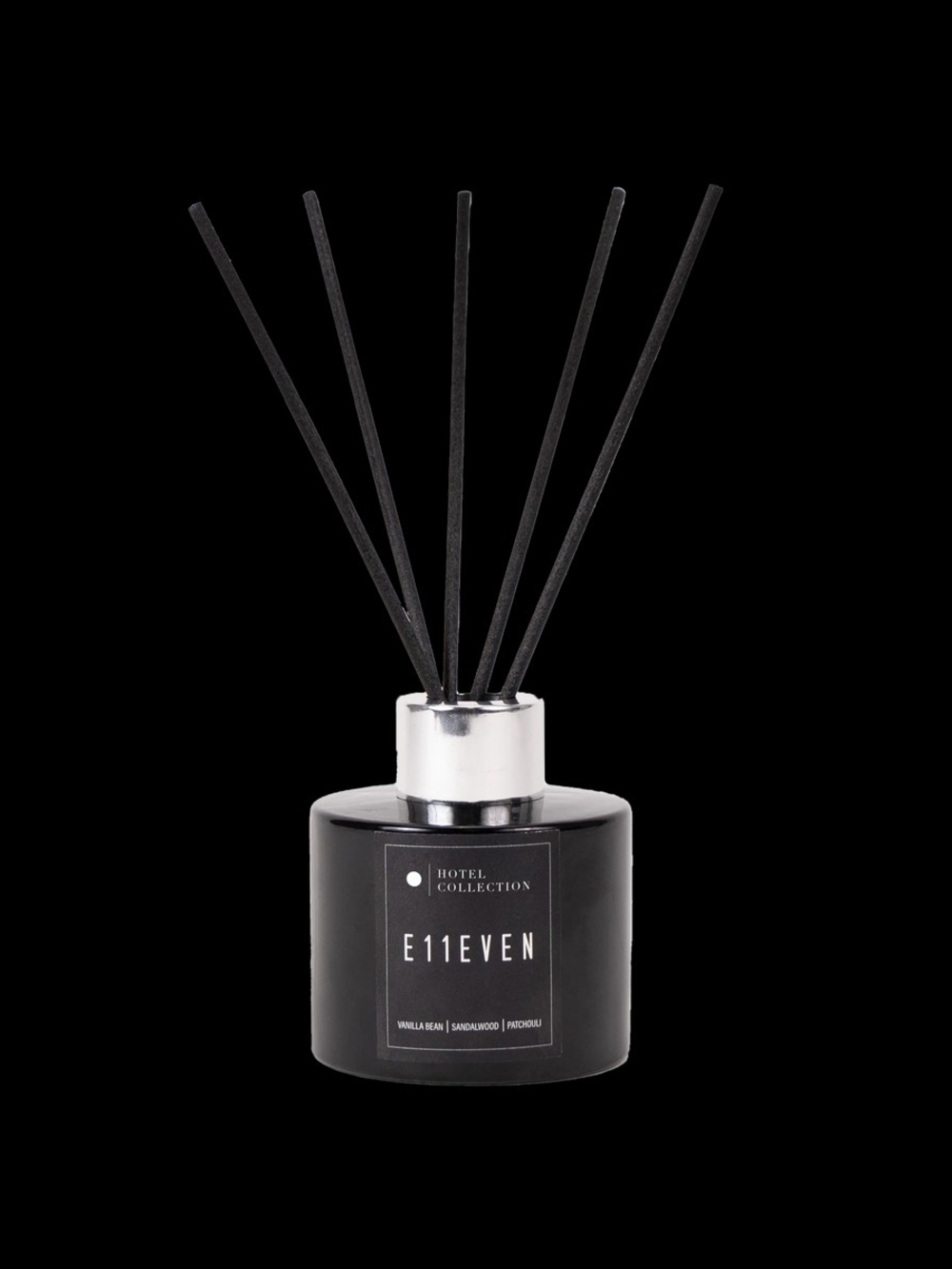 Hotel Collection E11EVEN Reed Diffuser Black & Silver New In Box